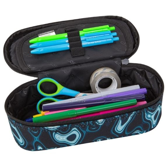 Pencil case CoolPack Campus Camo Mesh Yellow 98410CP No. B62068