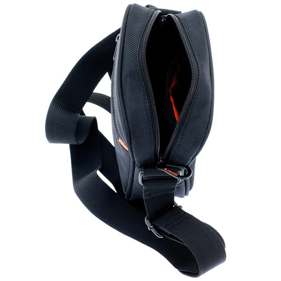 Torba męska na ramię Davidt's czarna 257.435.01