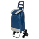 Wózek zakupowy na schody Black Horse granatowy DC-307B-1 NAVY