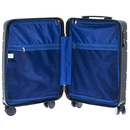 Walizka twarda mała Davidt's Camino 267.261.01 Czarna