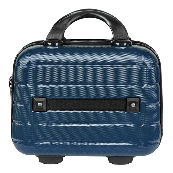 Kosmetyczka - kuferek usztywniany Black Horse Bentley 12" PT-0069-12 granatowy