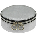 Etui na biżuterię okrągłe Davidt's 329.001.12 Srebrne