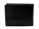 Elegancki skórzany portfel męski czarny Verus