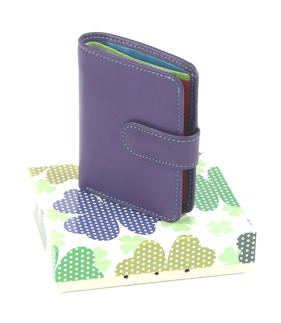 Portfel banknotówka damska Centro Pelle ML-8376 Fioletowa