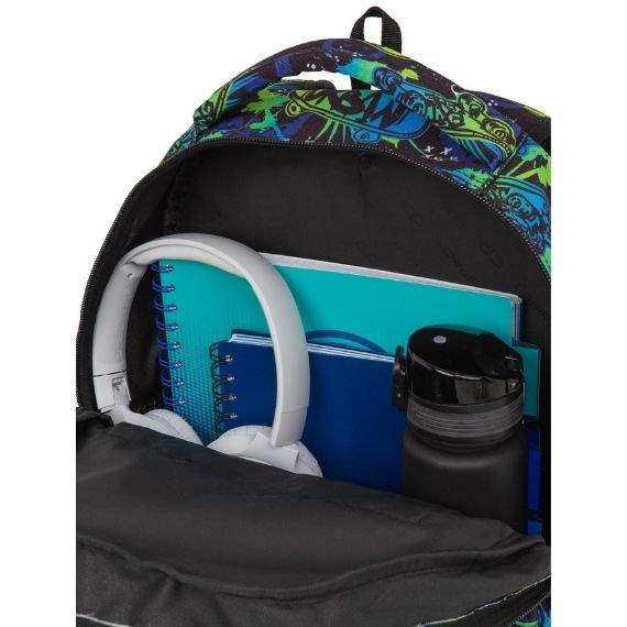 Plecak młodzieżowy Coolpack Base Plus Skate Night F027930
