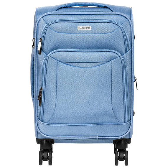 Mała walizka na kółkach 20" Black Horse Lincoln KC-230069-20 niebieska