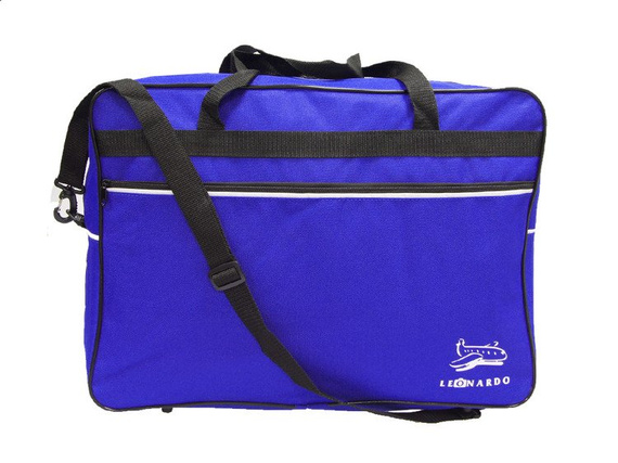 Torba bagaż podręczny Ryanair 55x40x20 Leonardo Niebieska