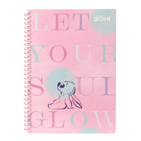 Kołobrulion B5 na spirali Coolpack Disney Core Stitch Pink 75026PTR