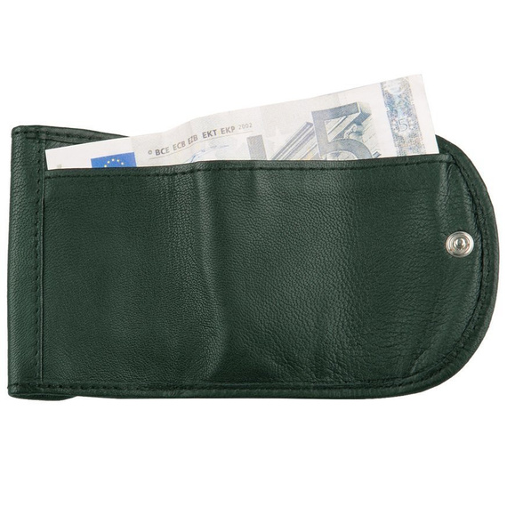 Portfel skórzany Old River 401 Zielony