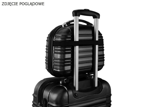 Kosmetyczka - kuferek usztywniany Vip Collection Nevada 14 Żółta