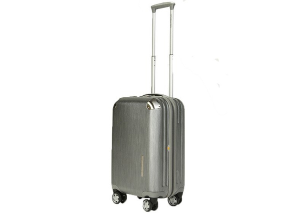 Ekskluzywna mała walizka Mont Blanc 20'' Srebrna