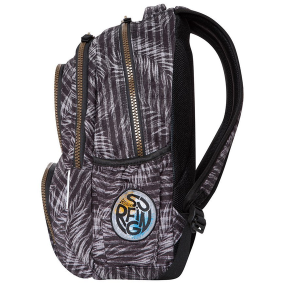 Plecak szkolny CoolPack Spiner Termic Badges Girls Grey 80301CP C01155