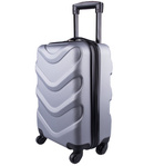 Walizka kabinowa Leonardo 18" Srebrna 40417