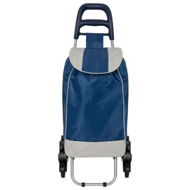 Wózek zakupowy na schody Black Horse granatowy DC-307B-1 NAVY
