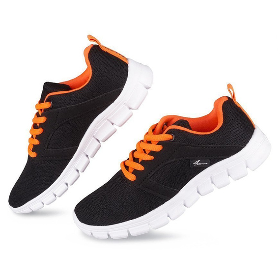 Buty sportowe dziecięce pomarańczowe - 31