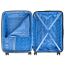 Duża walizka z ABS-u Black Horse Bentley 28" PT-0069-28 niebieska