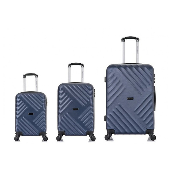 Walizka kabinowa Vip Collection Chicago 18'' Niebieska