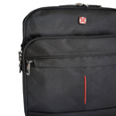 Torba męska na ramię raportówka Travel'n'Meet ME-5112 czarna