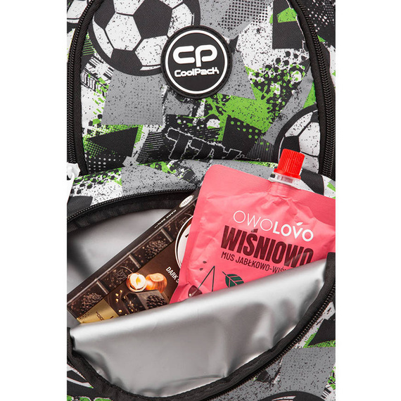 Plecak szkolny CoolPack Spiner Termic Let's Gol F001674
