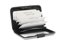 Etui aluminiowe na karty z zabezpieczeniem RFID STOP Deluxa srebrne 40981