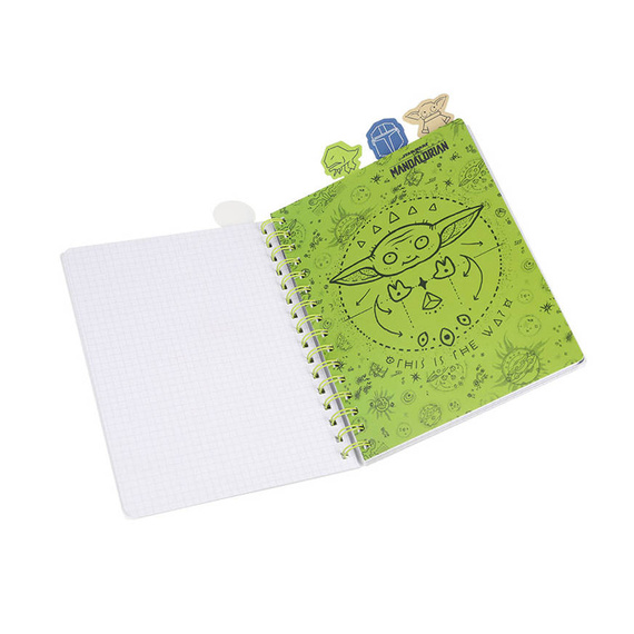 Kołobrulion A5 Colorino Disney Mandalorian Szary 16197PTR_SZARY