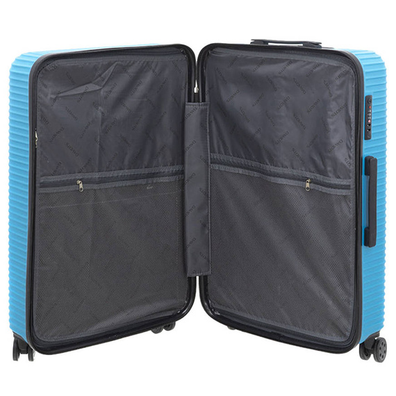 Walizka AVIATOR Davidt's 268.573.10 błękitna