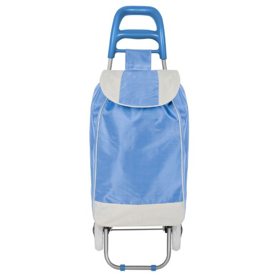 Wózek zakupowy na kółkach Black Horse niebieski DC-307B BLUE