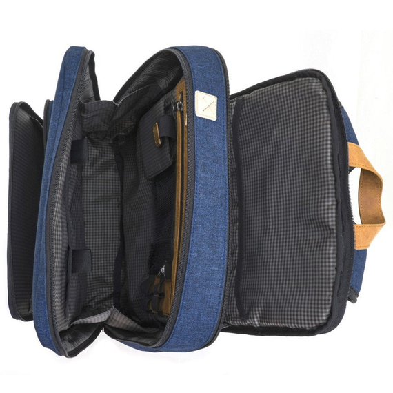 Plecak na laptopa 15,6" Davidt's Mood & Moov Granatowy 258.406.03