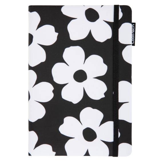 Note Book Coolpack Brulion A5 z gumką Flores Jasmine 99312PTR