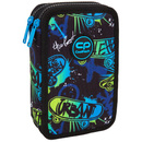 Piórnik szkolny podwójny z wyposażeniem CoolPack Jumper 2 Skate Night F066930