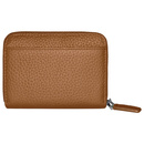 Etui na karty z piekiełkiem skórzane brązowe RFID KB29 BROWN