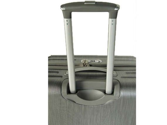 Ekskluzywna mała walizka Mont Blanc 20'' Srebrna