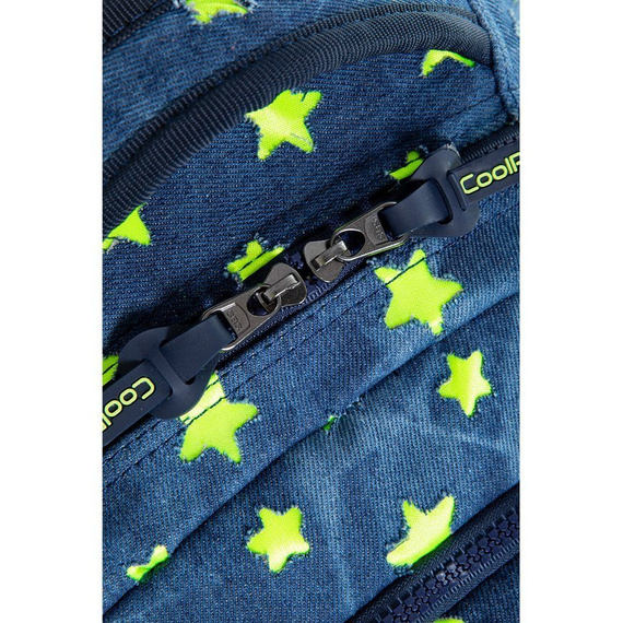 Plecak szkolny CoolPack Dart II Yellow Stars 52193CP C19134