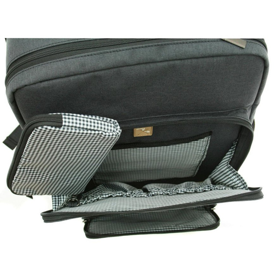 Plecak na laptopa 15,6" Davidt's Mood & Moov Szary 258.406.01