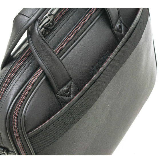 Torba biznesowa teczka na laptopa Davidt's czarna 282.700.01