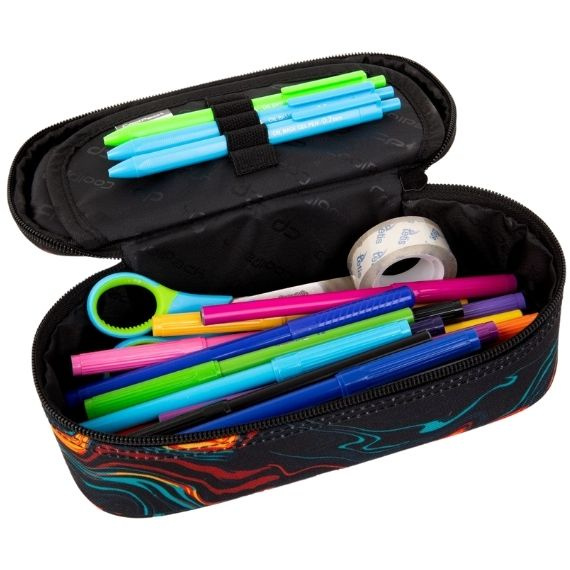 Pencil case CoolPack Campus Camo Mesh Yellow 98410CP No. B62068