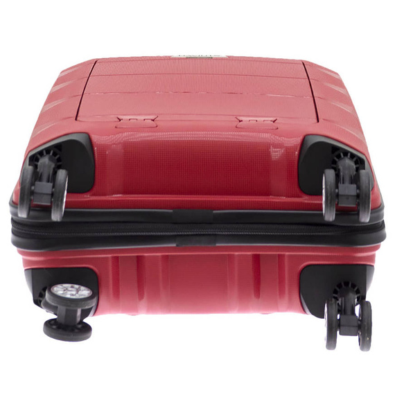 Biznesowa walizka GENEVA Czerwona Davidt's 267.077.14