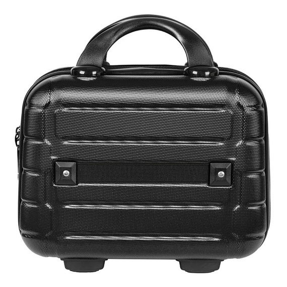 Kosmetyczka - kuferek usztywniany Black Horse Bentley 12" PT-0069-12 czarny