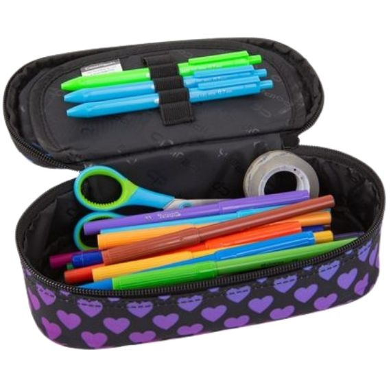 Pencil case CoolPack Campus Camo Mesh Yellow 98410CP No. B62068