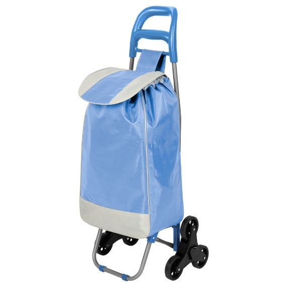 Wózek zakupowy na schody Black Horse niebieski DC-307B-1 BLUE