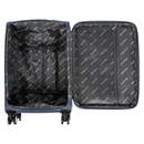 Średnia walizka na kółkach 24" Black Horse Lincoln KC-230069-24 granatowa