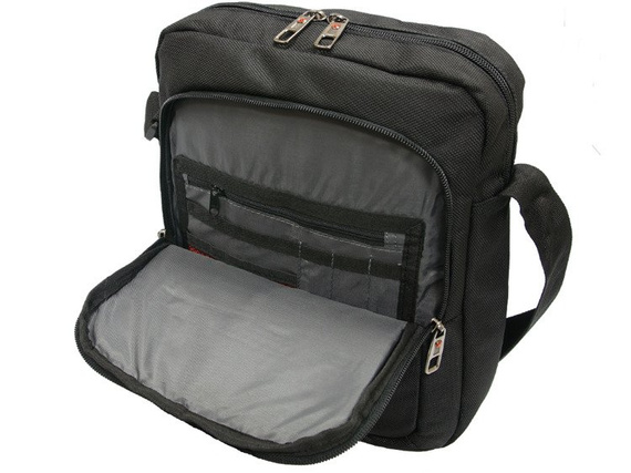 Torba męska na ramię New Bags czarna NB-5109