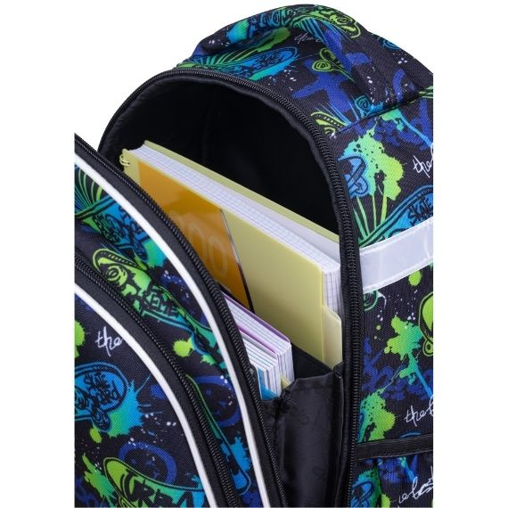 Plecak szkolny tornister CoolPack Turtle Skate Night F015930