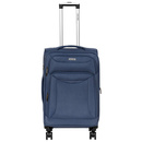 Średnia walizka na kółkach 24" Black Horse Lincoln KC-230069-24 granatowa