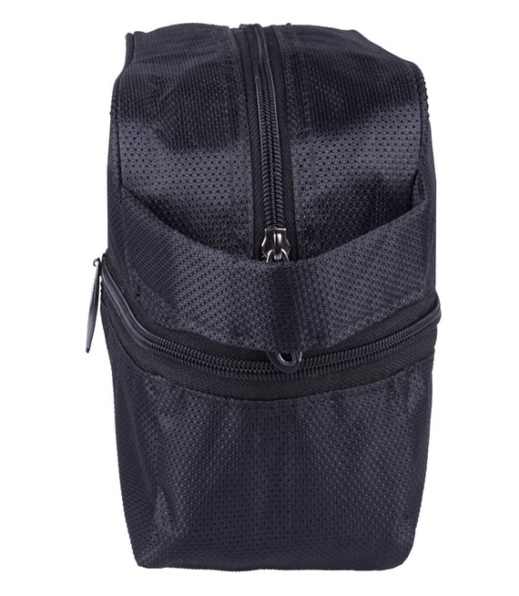 Kosmetyczka klasyczna Verus Monte Carlo 10'' Czarno-szara