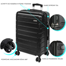 Komplet walizka z ABS-u 20" i kuferek 14" Black Horse Bentley PT-0069-20-14 granatowe