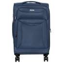 Średnia walizka na kółkach 24" Black Horse Lincoln KC-230069-24 granatowa