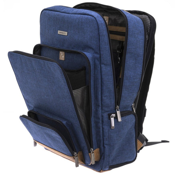 Plecak na laptopa 15,6" Davidt's Mood & Moov Granatowy 258.406.03