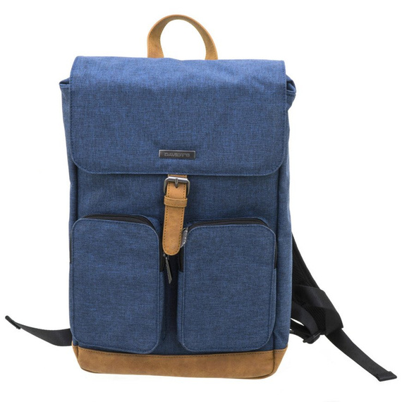 Plecak miejski na netbooka Davidt's Mood & Moov Granatowy 258.420.03