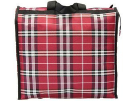 Solidna torba na zakupy Davidt's czerwona